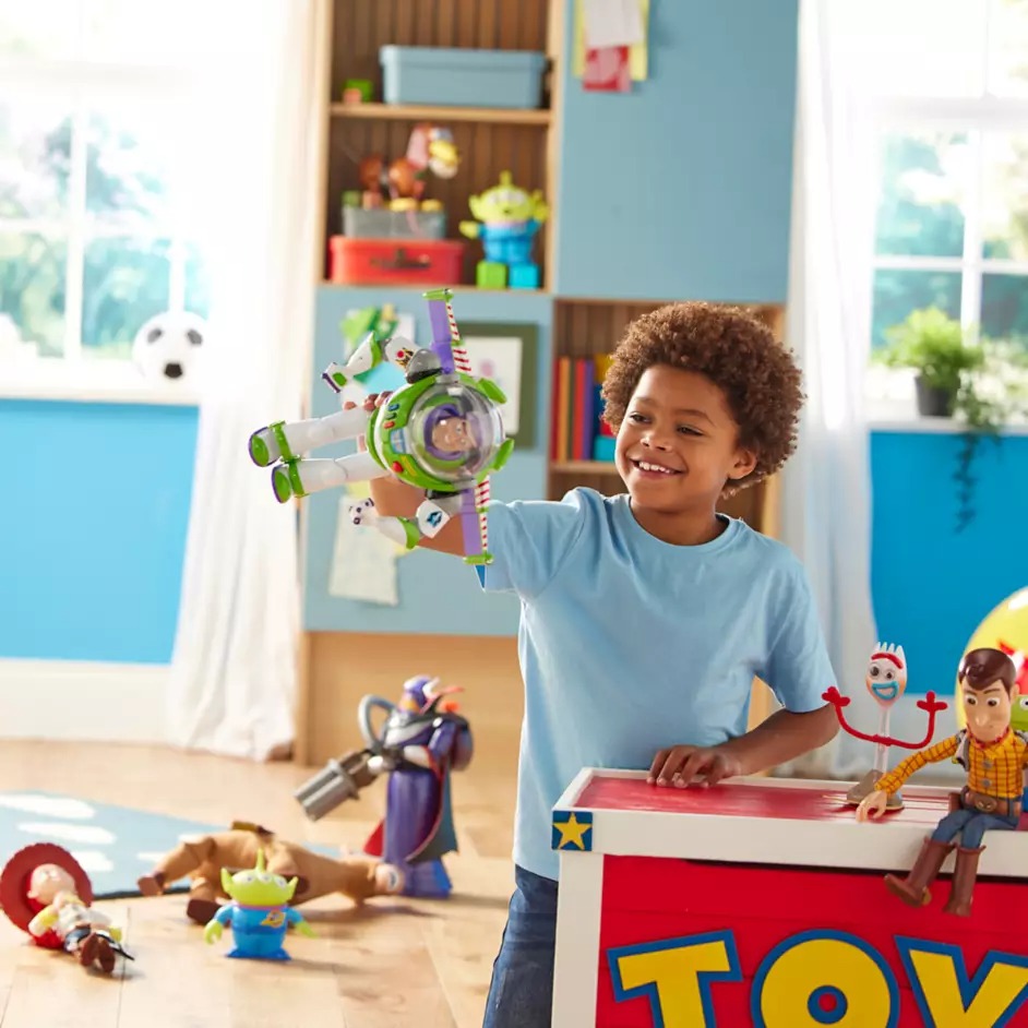 Figura De Buzz Lightyear Disney Toy Story Interactivo - Imagen 2