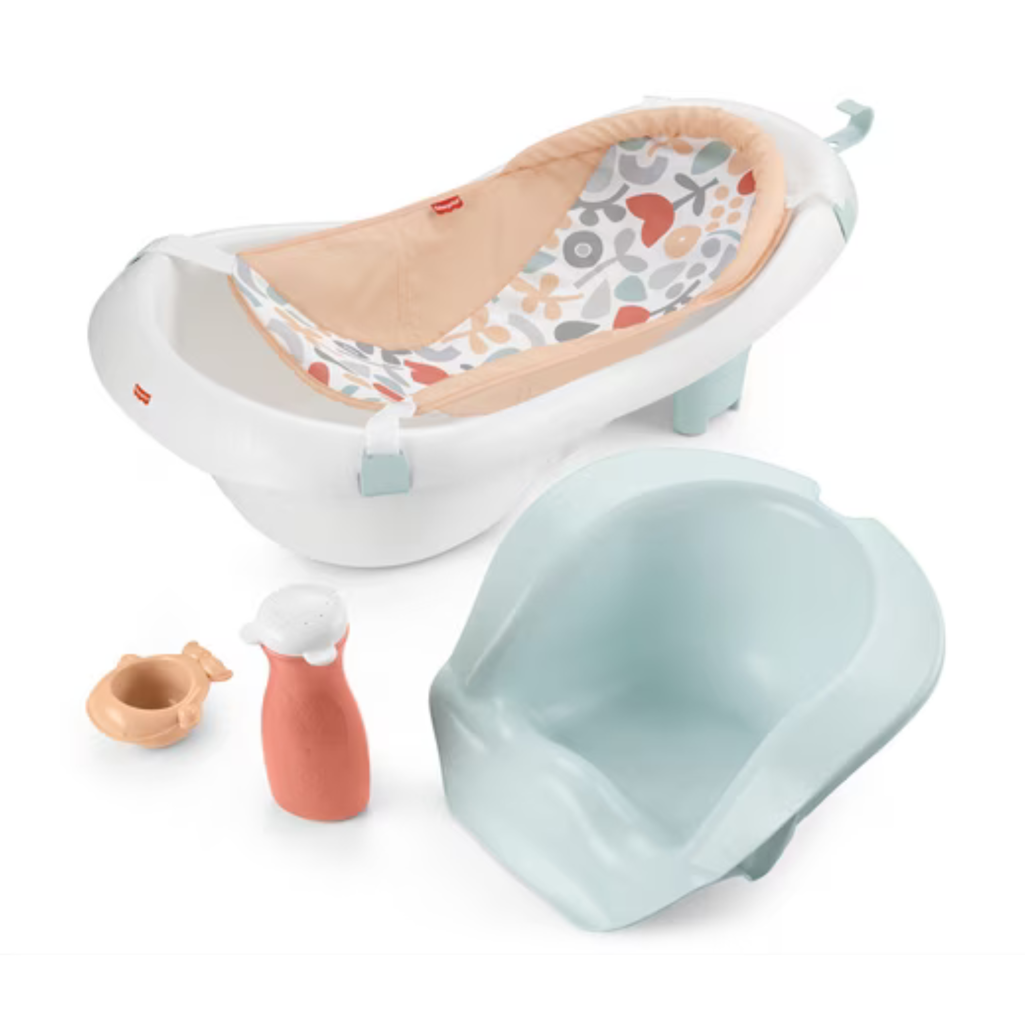 Bañera Tina Crece Conmigo 4-1 Fisher Price Rosado