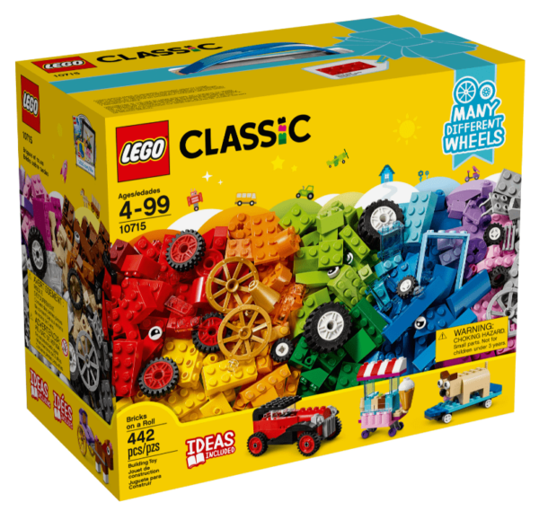 Lego Clasico 10715 Bricks On A Roll 442 Piezas