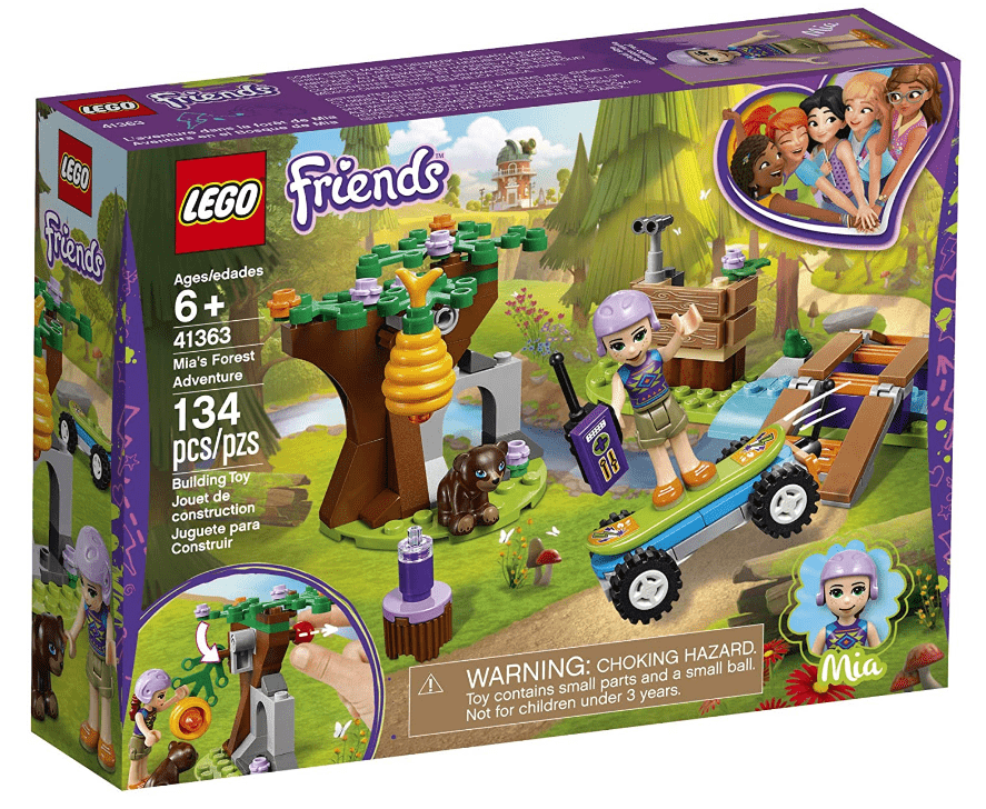 Lego Friends Mia's Forest Adventure 41363-(134 Piezas)