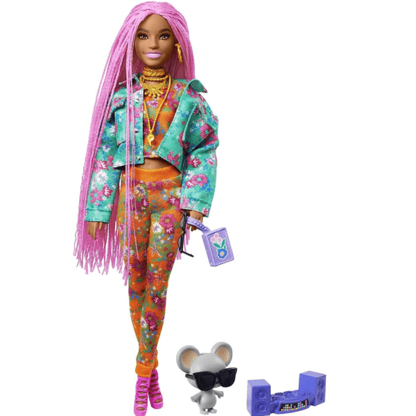 Muñeca Barbie Extra Con Mascota Y Accesorios # 10