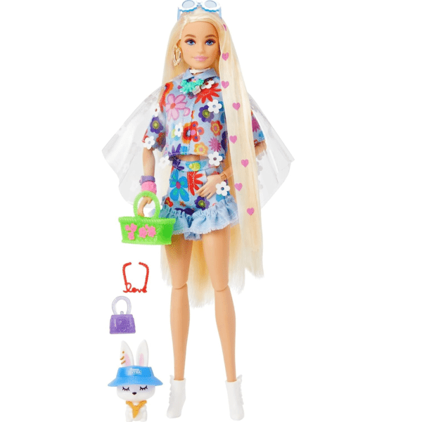 Muñeca Barbie Extra Con Mascota Y Accesorios # 12