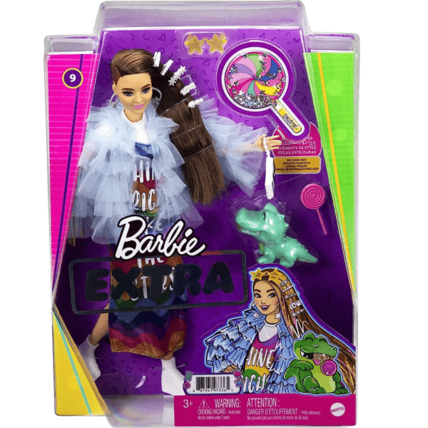Muñeca Barbie Extra Con Mascota Y Accesorios #9