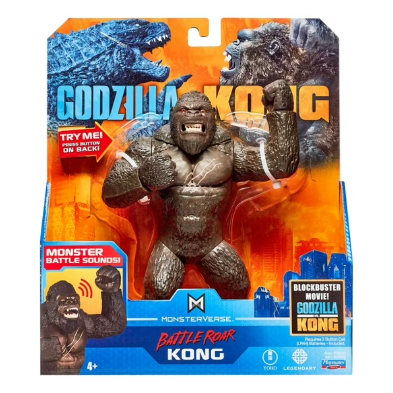 Godzilla Vs Kong Deluxe Battle Roar Kong Con Sonido