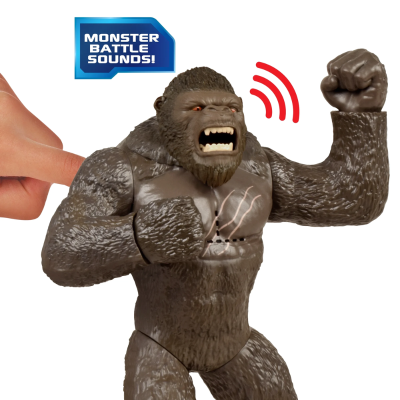 Godzilla Vs Kong Deluxe Battle Roar Kong Con Sonido - Imagen 4