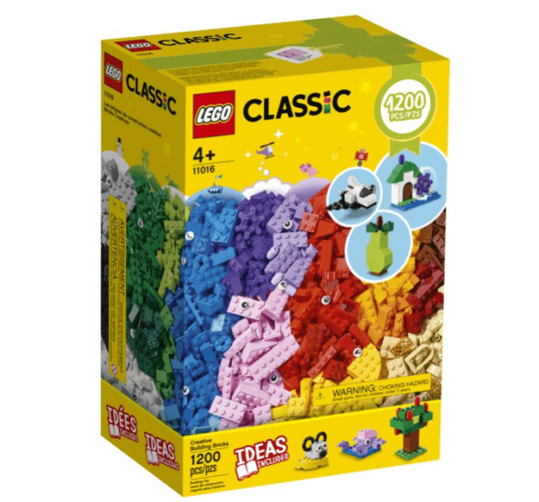Lego Clasico Educativo 11016 Caja Grande 1200 Piezas