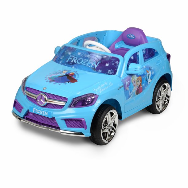 Carro Electrico Montable Para Niñas Disney Frozen 6 Volios