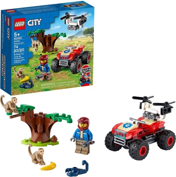 Lego City Wildlife Rescue Atv 60300