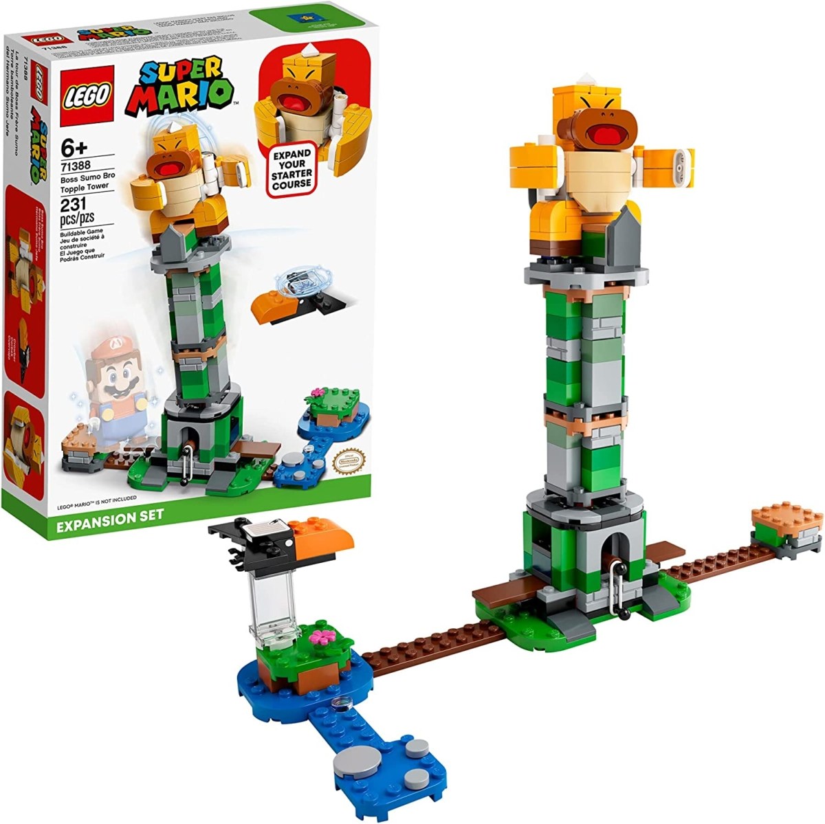 Set De Construcción Lego Super Mario 71388 Boss Sumo Bro