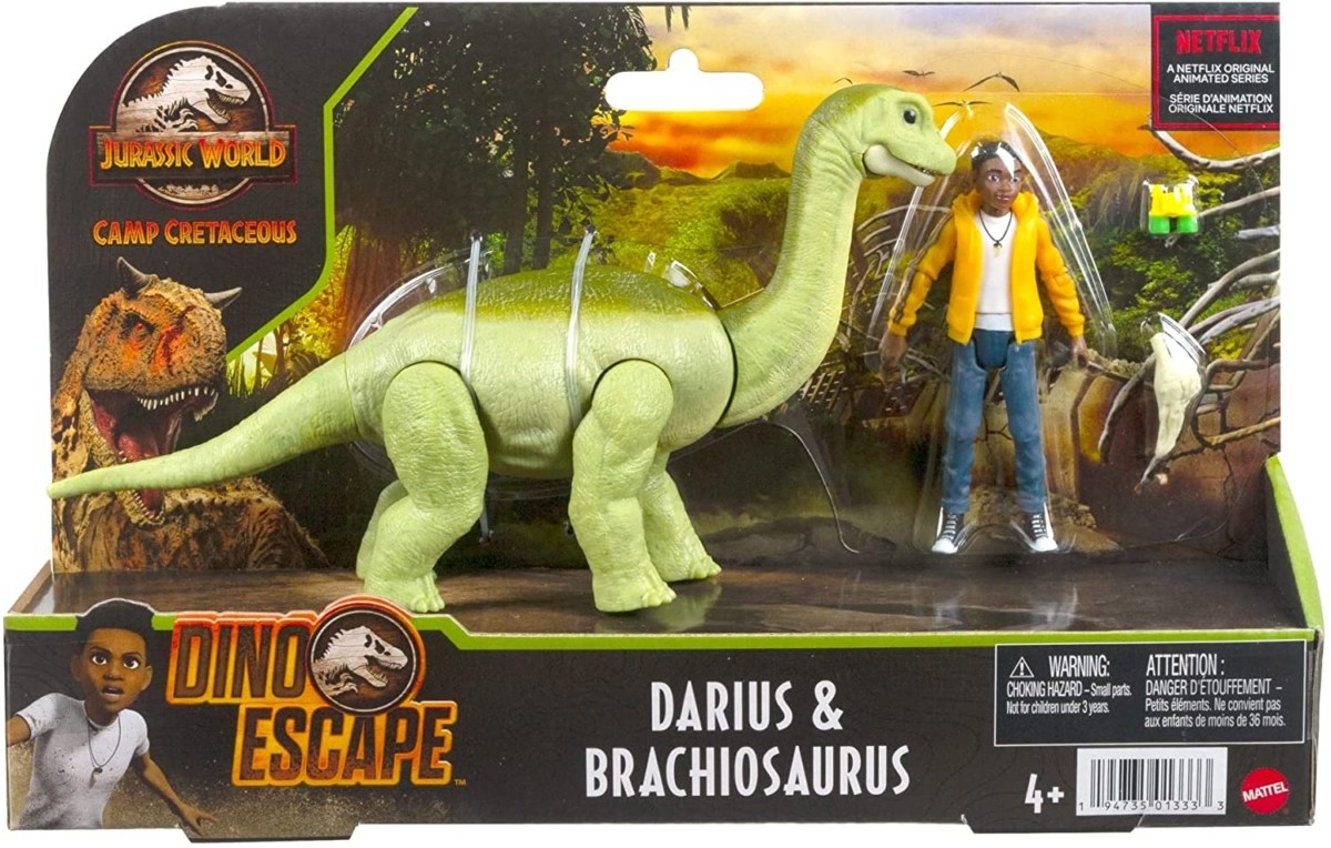 Figuras Dinosaurio Darius Y Brachiosaurus Jurassic World