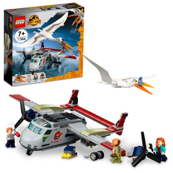 Lego Jurassic World Quetzalcoatlus Plane Ambush