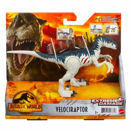 Dinosaurio Velociraptor Jurassic World Extreme Damage