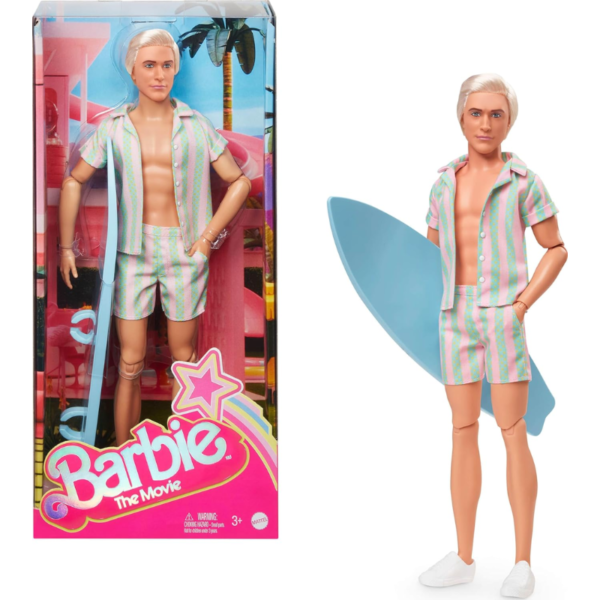 Muñeco Ken Barbie La Película Con Accesorios De Playa