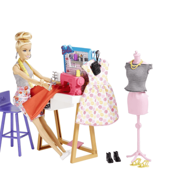 Barbie Muñeca Fashion Diseñadora Con Accesorios
