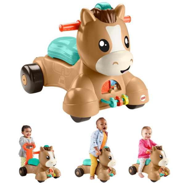 Caminador Bebe Fisher Price Poni Luces Y Sonido