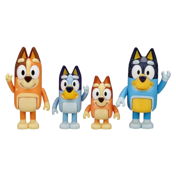 Set Figuras De Bluey Y Su Familia