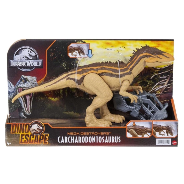 Jurassic World Mega Destroyers Carcharodontosaurus Carnívoro
