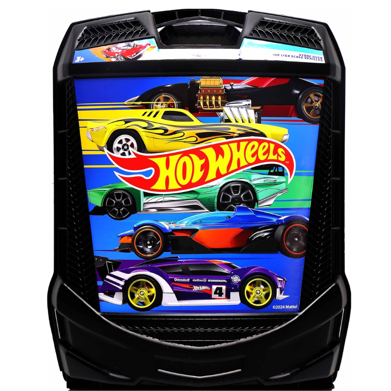 Hot Wheels Maleta 100 Carros Caja Almacenar No Incl Carros