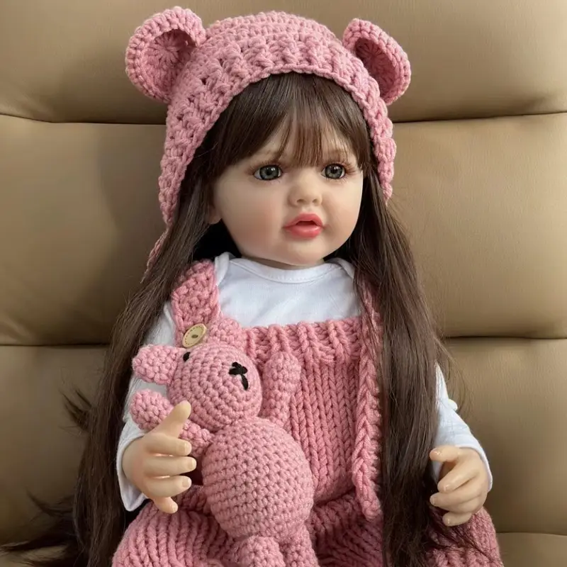 Reborn Muñeca Bebe Real Cuerpo Completo Silicona