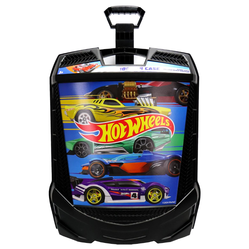 Hot Wheels Maleta 100 Carros Caja Almacenar No Incl Carros - Imagen 2