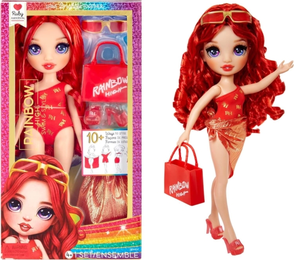 Muñeca de moda Rainbow High Ruby Anderson