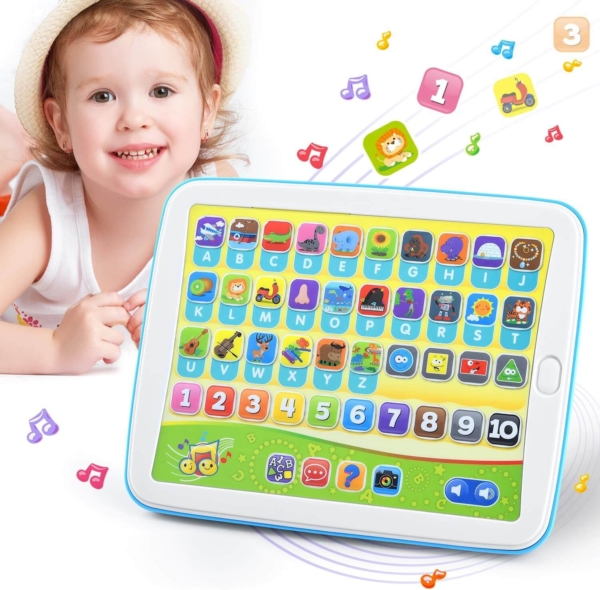 Tableta Inteligente De Juguete Bilingüe Para Niños
