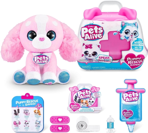 Mascota Peluche Sorpresa Con Sonidos Pets Alive Cocker Spaniel