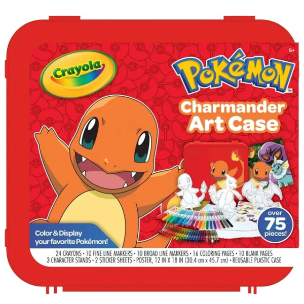 Set Colores Crayola Pokémon 75 Piezas