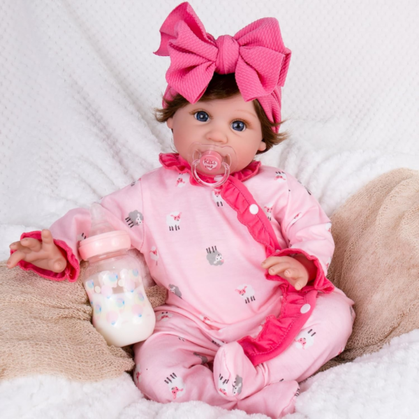 Mueca Bebe Reborn Cuerpo de Algodón Teresa