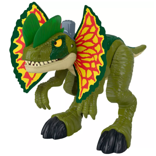 Dinosaurio Imaginext Jurassic Dilofosaurio Luces y Sonidos