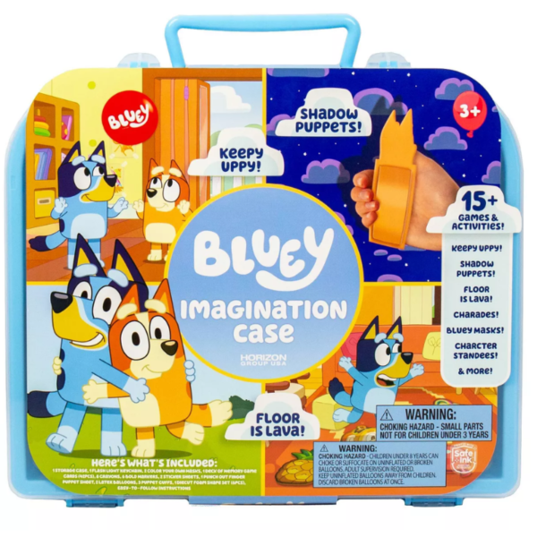Estuche Set de Bluey con crayolas y marcadores para colorear