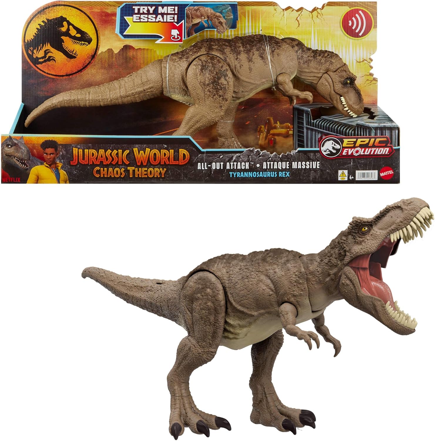 Dinosaurio Jurassic World Tiranosaurio Rex Chaos Theory