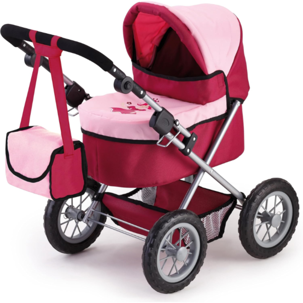 Coche Plegable Para Muñecas Reborn Con Bolso