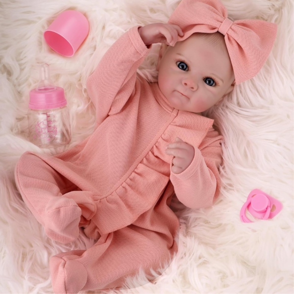 Muñeca Real Bebe Reborn Cuerpo De Silicona Antonia