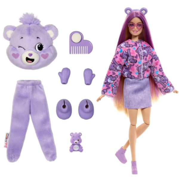 Barbie Buttie Care Bears Ositos Cariñositos Morado