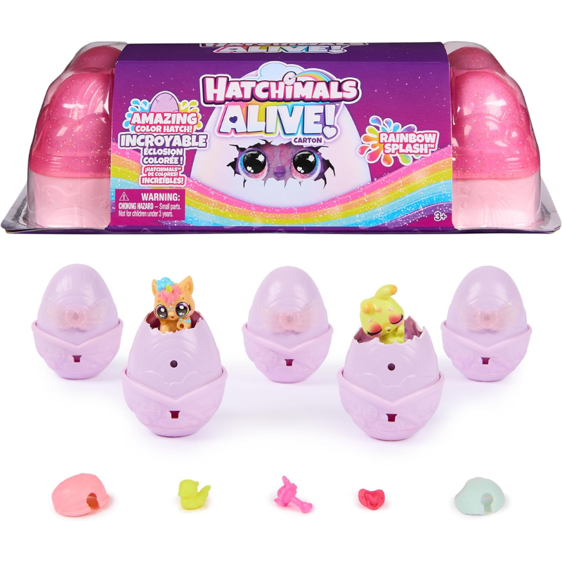 Hatchimals Colección De Huevos Rainbow Splash