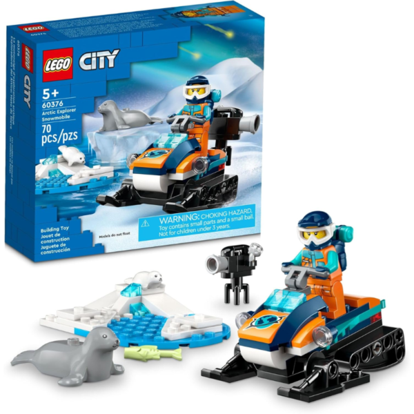 Lego City 60376 Moto De Nieve