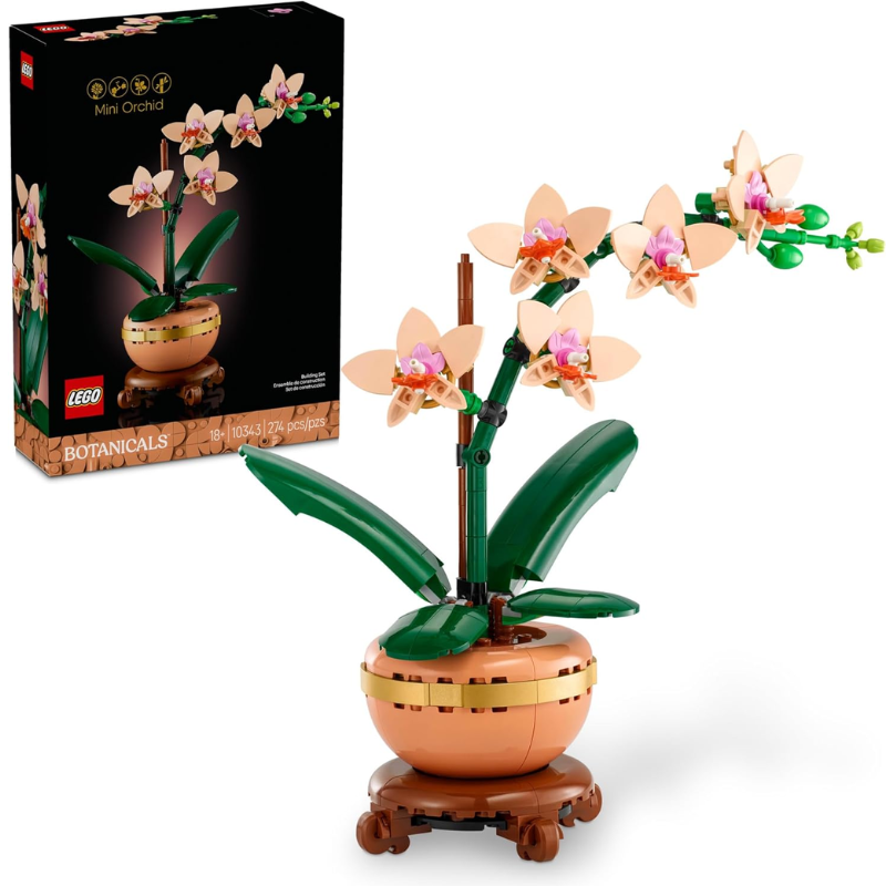 Lego Set Construcción Mini Orquídeas 10343