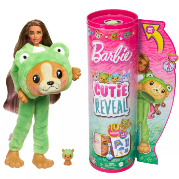 Muñeca Barbie Cuttie Reveal Verde