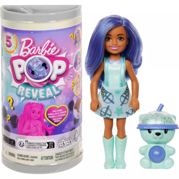 Muñeca Barbie Mini Pop Reveal Bubble Tea