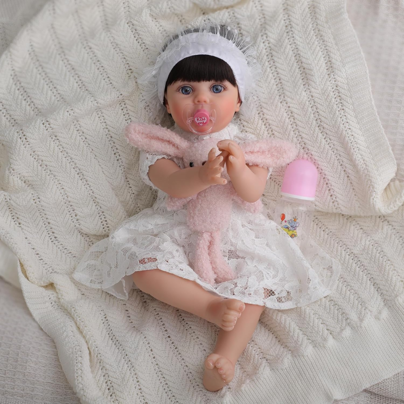 Muñeca Real Bebe Reborn Cuerpo De Algodón Dracy