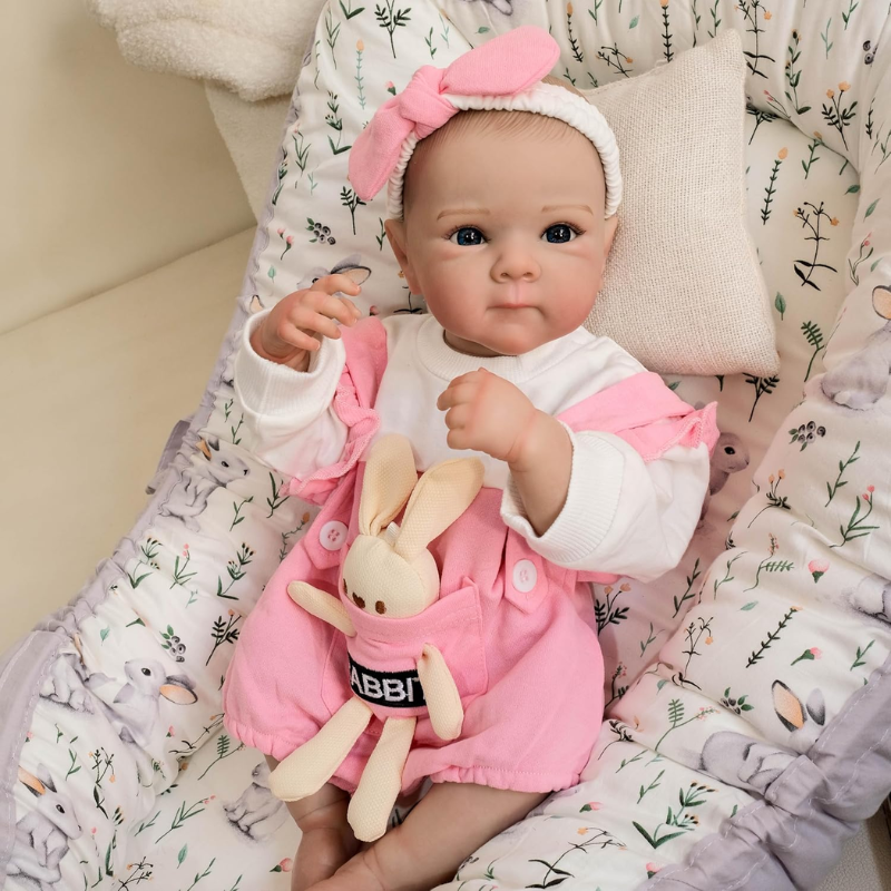 Muñeca Real Bebe Reborn Cuerpo De Silicona Pilar