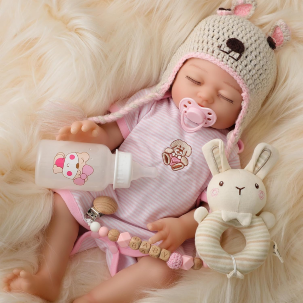 Muñeca Real Bebe Reborn Cuerpo De Silicona Zaly
