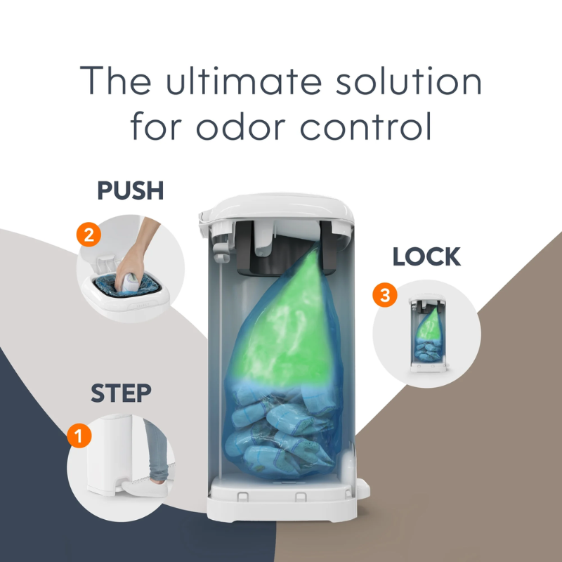 Caneca Pañales Playtex Antiolor Con Pedal - Imagen 5