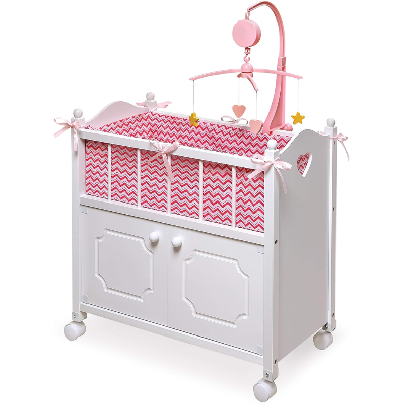 Cuna Para Muñecas Reborn Bebes Realista Con Movil