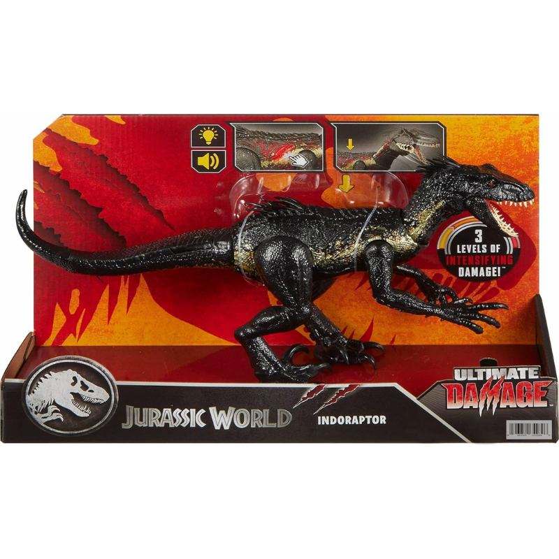 Dinosaurio Indoraptor Jurassic World Ultimate Damage