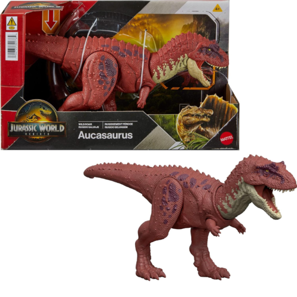 Dinosaurio Jurassic World Rebirth Aucasaurus