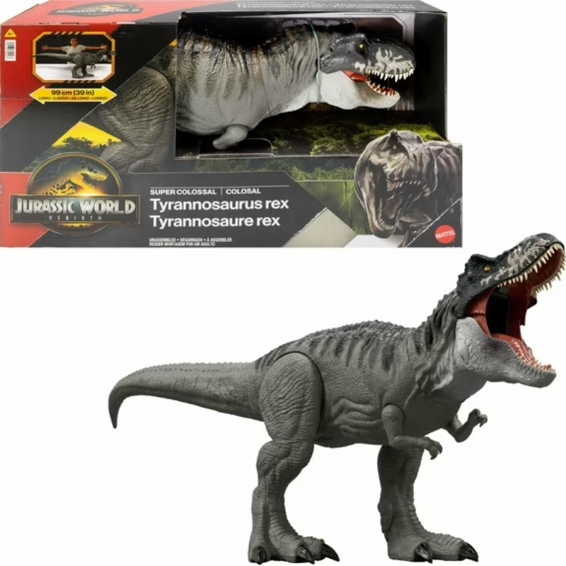 Dinosaurio Jurassic World Rebirth Tyrannosaurus Rex Colosal