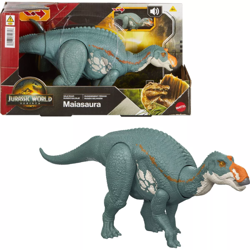 Dinosaurio Rebirth Jurassic World Maiasaura Rex Con Sonidos