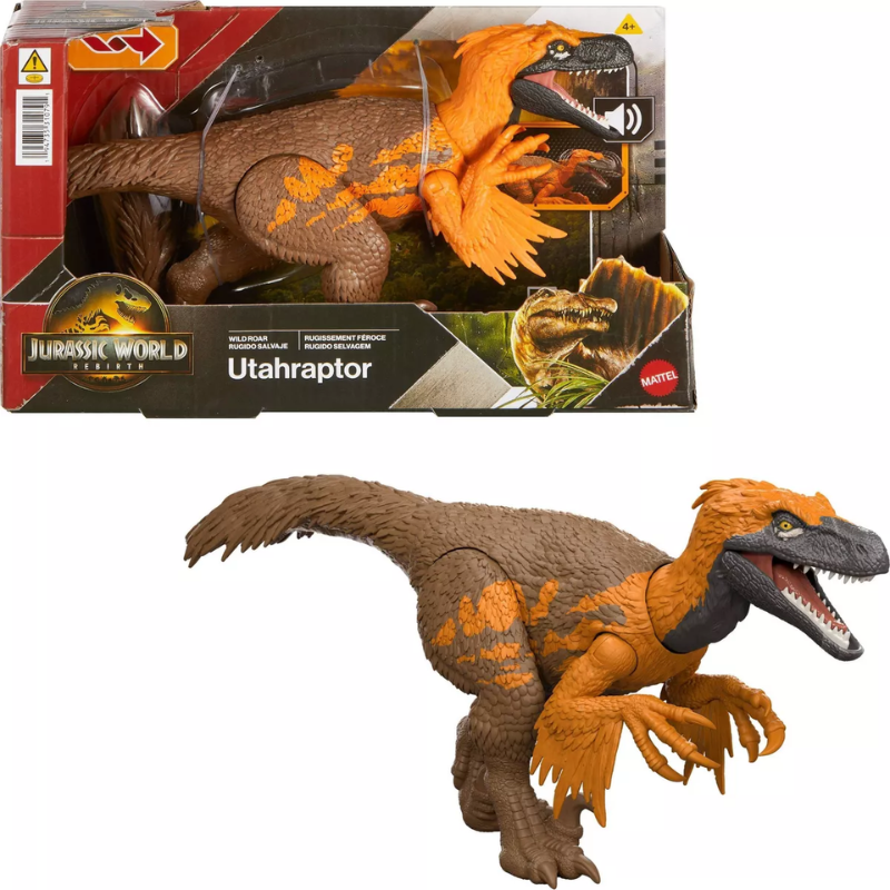 Dinosaurio Rebirth Jurassic World Utahraptor Con Sonidos